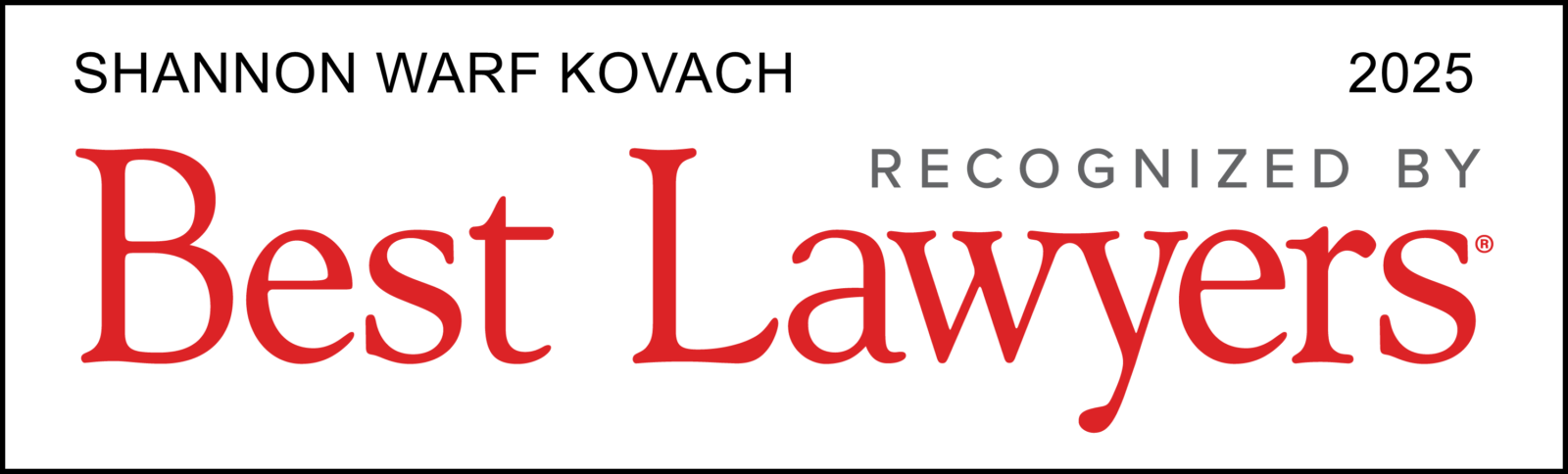 Best Lawyers Nadge