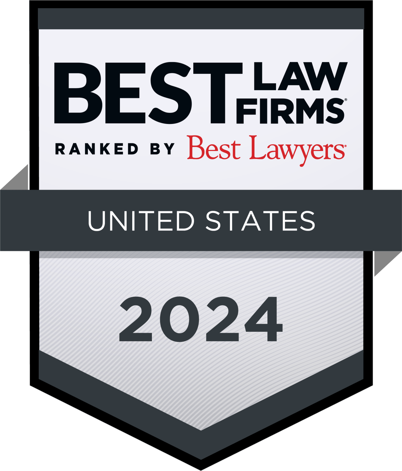 Best law firm badge 2024